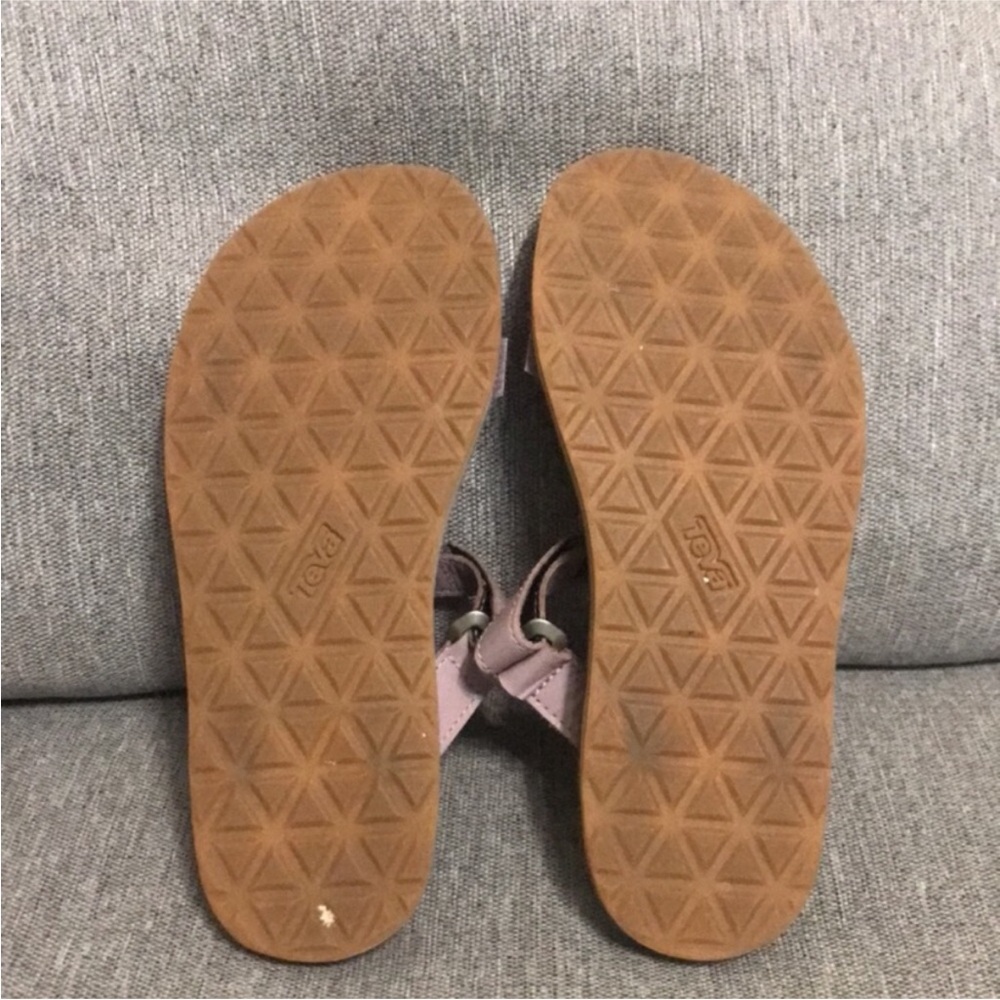 Teva Universal Leather Slide Lavender Purple - Picture 4 of 8